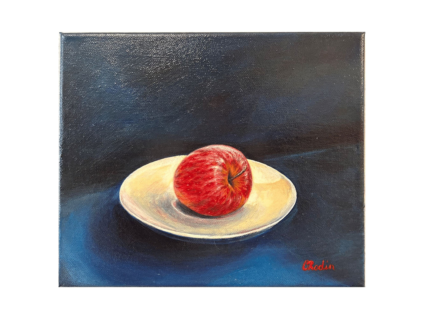 Apfel Stillleben rodinartwork