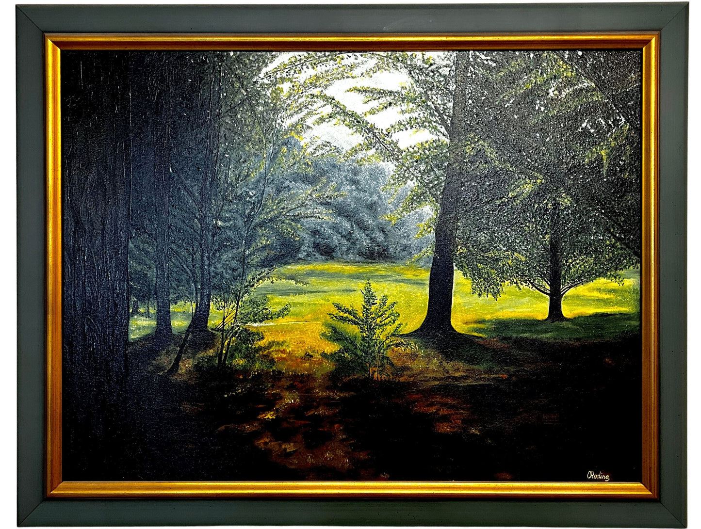Lichtung im Wald rodinartwork